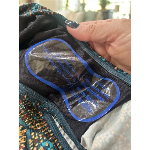 Miraclesuit Pin-up One Piece Swimsuit Pin Underwire Slimming Nile Blue Sz 16 NWT - Picture 6 of 7